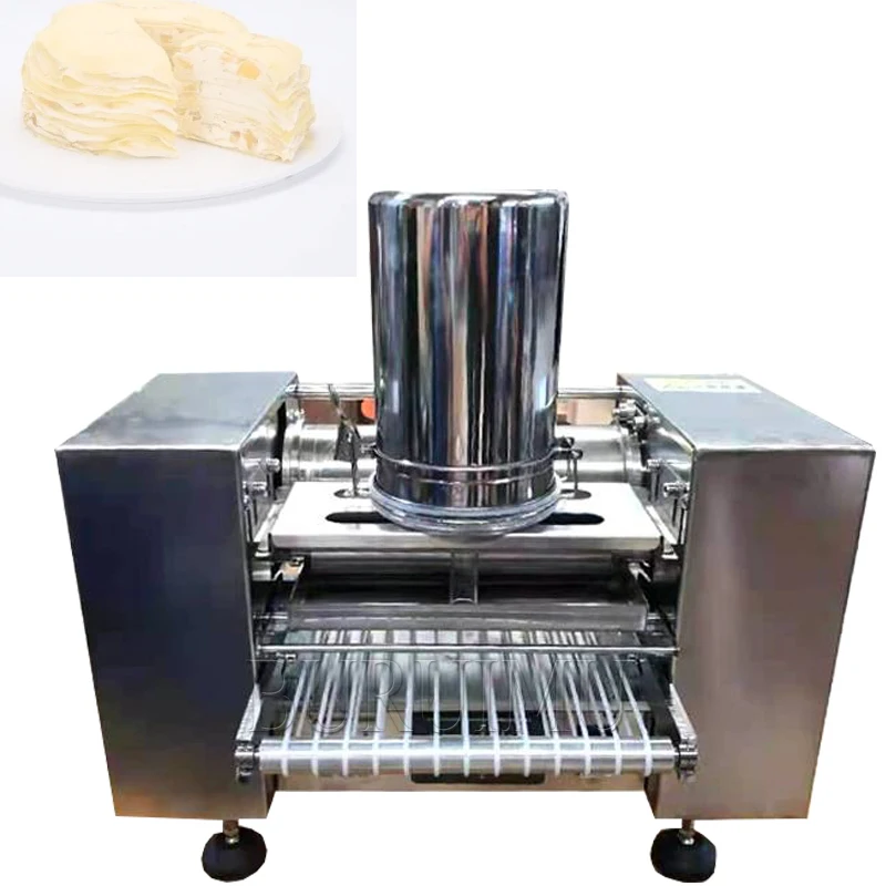 

Automatic Cake Layer Machine Tortilla Pancake Mille Crepe Melaleuca Maker Bakery Equipment