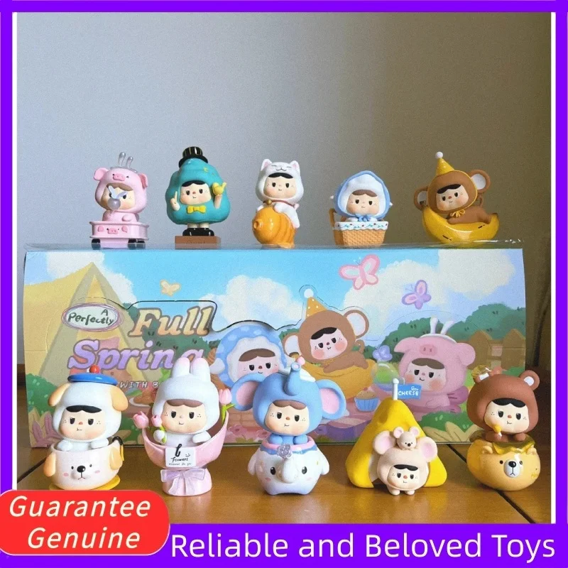 

New Baobao Spring Camping Trip Series Blind Box Guess Bag Mystery Box Toys Doll Cute Anime Figure Desktop Ornaments Gift