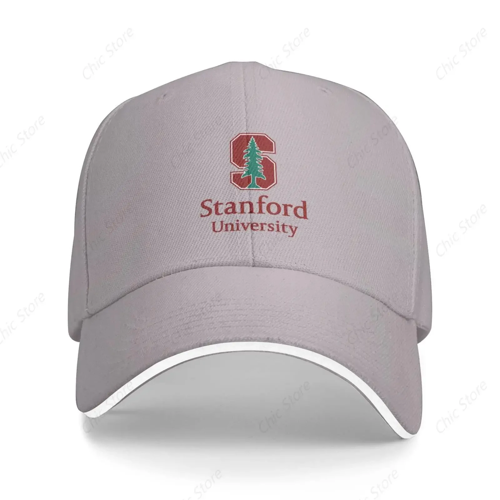 Stanford Sandwich Cap Unisex Classic Baseball Capunisex Adjustable Casquette Dad Trucker Hat for Men Women