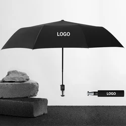 10 Rib Automatic Car Logo Rain Umbrella Men Woman Wind Resistant Portable Parasol For MERCEDES BENZ BMW AUDI MAYBACH MINI