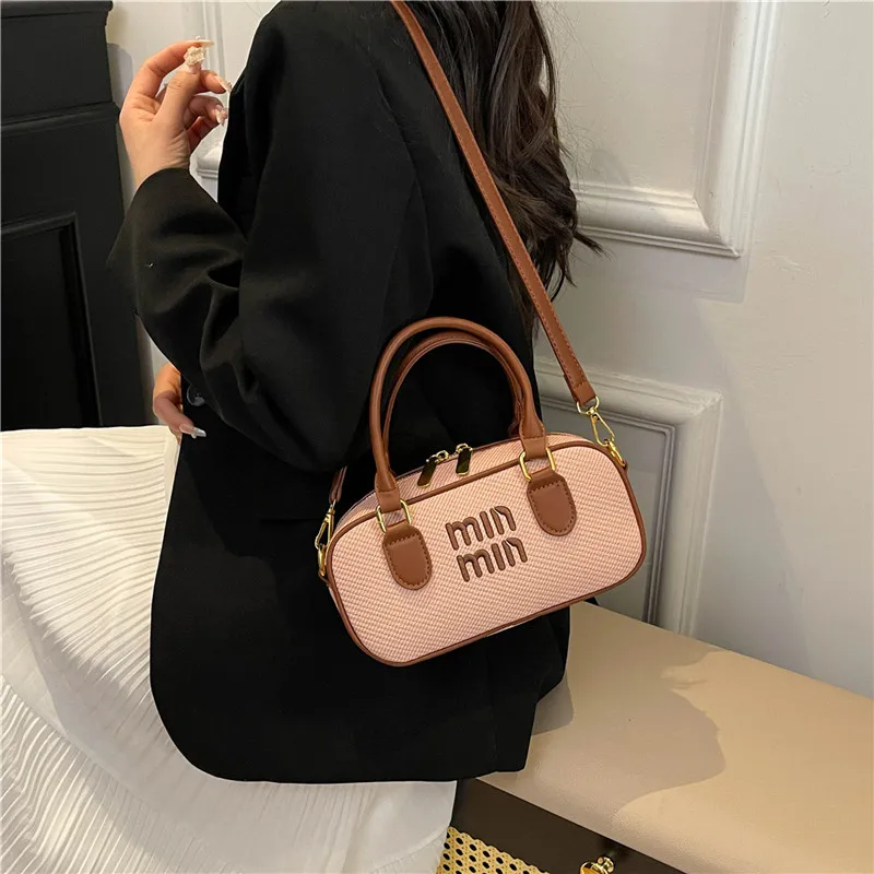 

Элегантная женская кожаная сумка Роскошная сумка через плечо Модельерская сумка Классический повседневный стиль