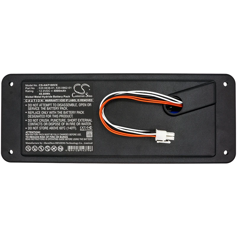 GreenBatteryPower CameronSino 4000mAh12.0V 48.00Wh Lawn Mowers Ni-MH Battery for Husqvarna 535 0636-01,535 0962-01,Automower G1