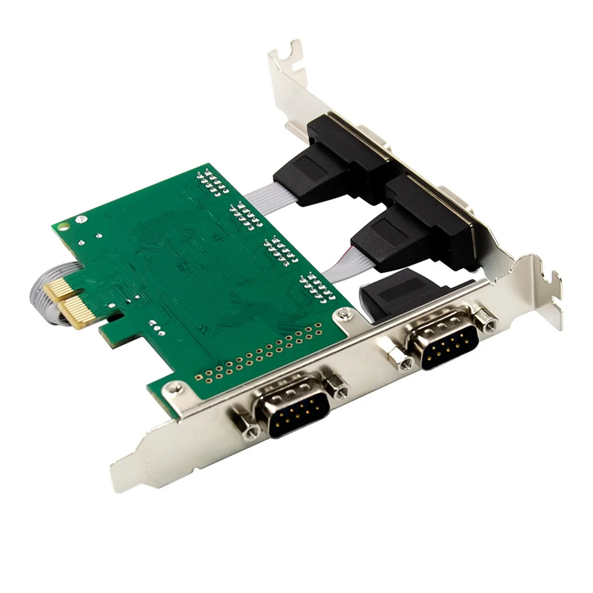 

Карта расширения ST310 PCIe X1 CH384L 4S DB-9 Pin RS232 COM-порт Многофункциональная удобная карта расширения