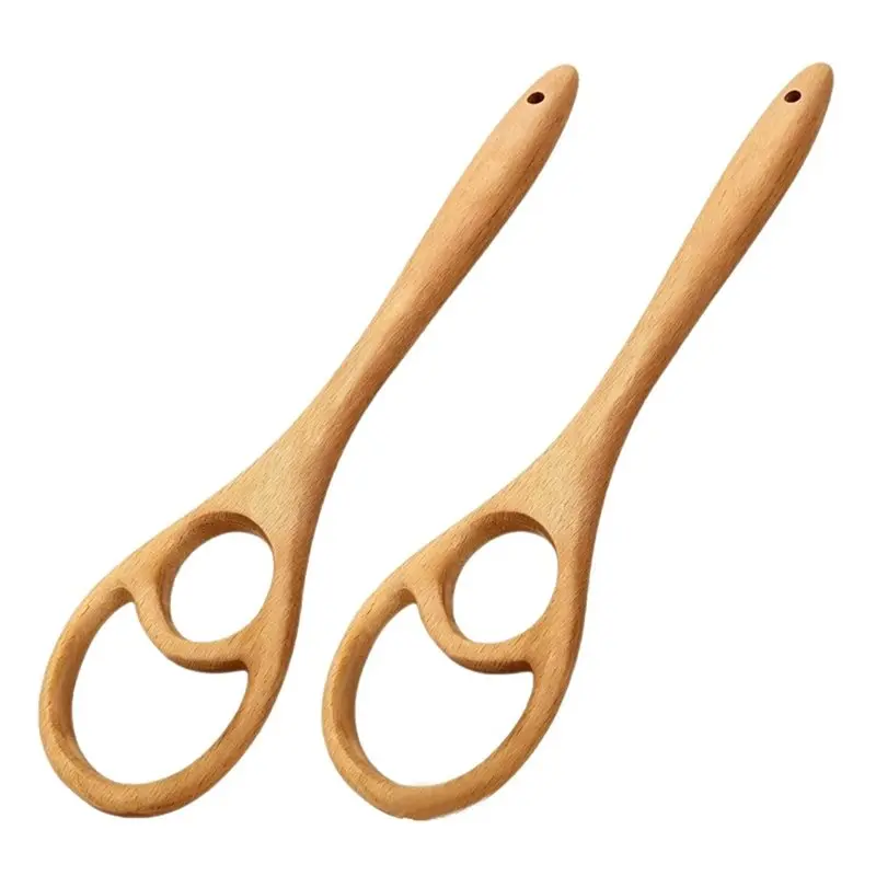 ABSE-Wooden Dough Whisk 12.6