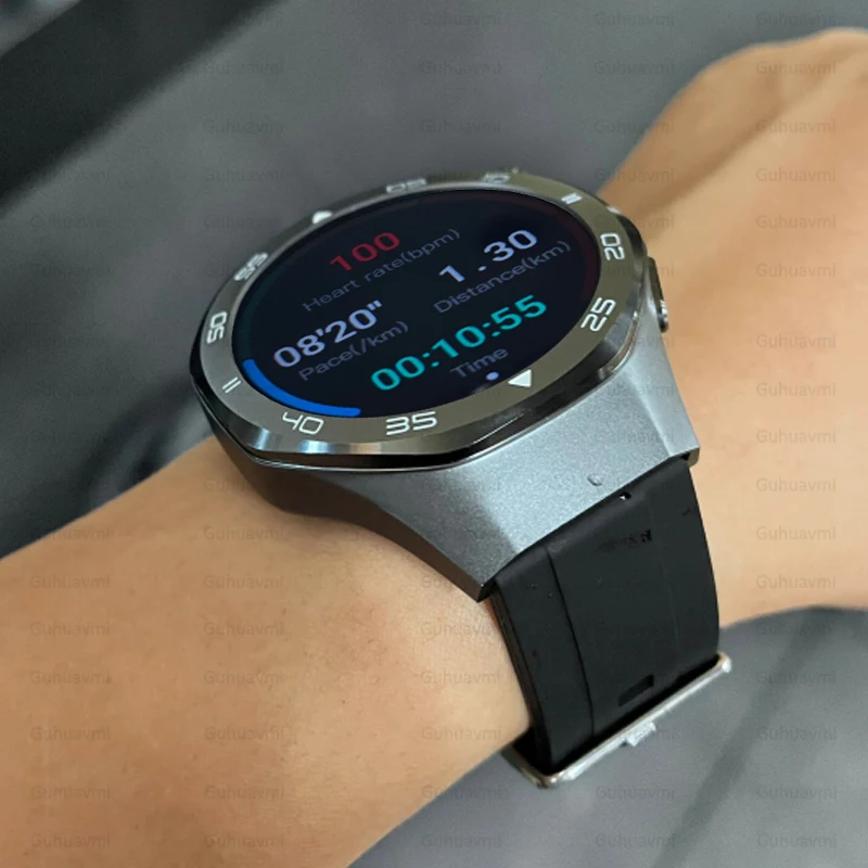 GT5 PRO Смарт-часы Мужские часы 5 Pro AMOLED Экран BT Вызов GPS Траектория Пульсометр Компас 3 АТМ Водонепроницаемые SmartWatch 2025 Новый