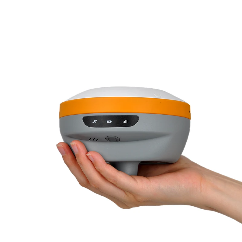 Hi Target D8VR GNSS RTK V500 para montagem de instrumentos de levantamento terrestre Rover e base, rádio integrado transceptor visual