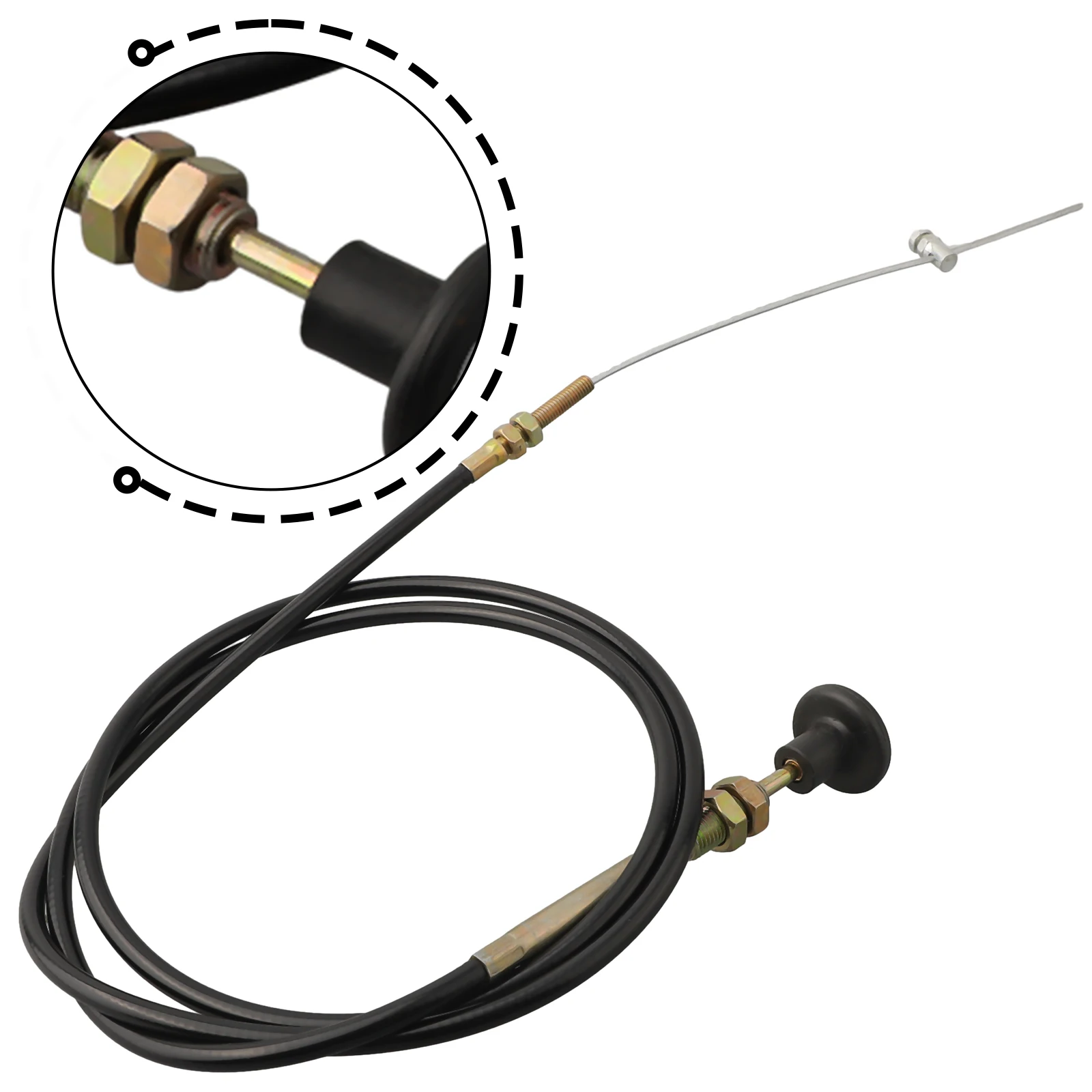 Imagem -05 - Cabo do Acelerador para Motocross Carburador Choke Cabo Flameout Wire Bike Push-pull Carros Caminhões Vans 155m 1pc