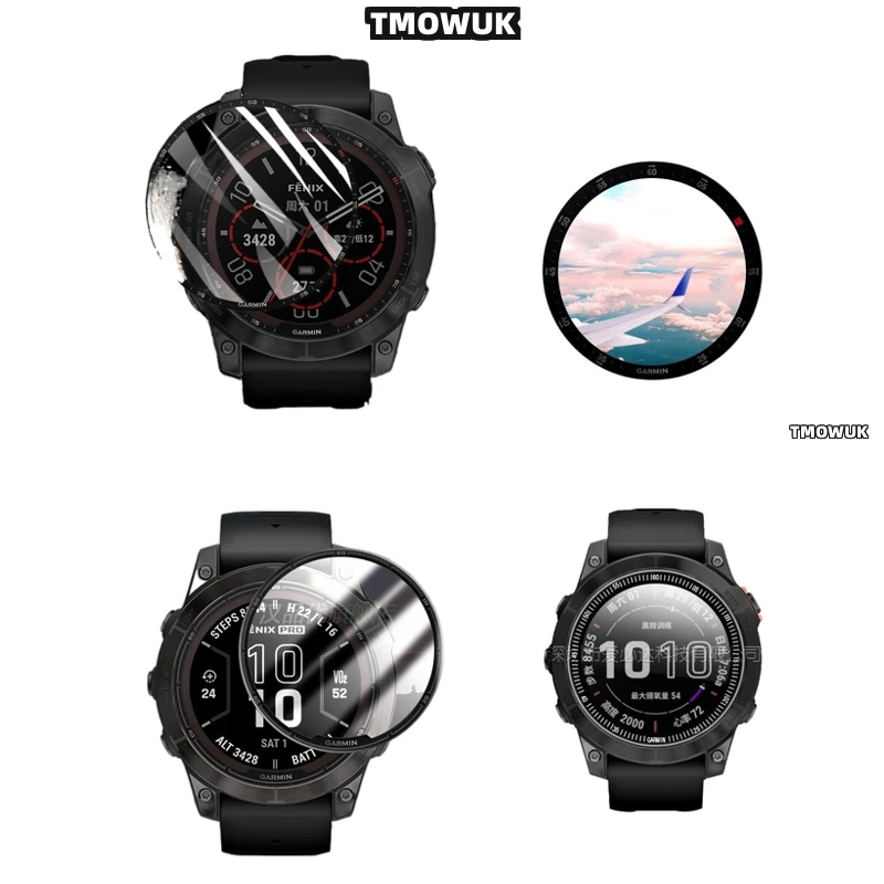 

For Garmin Fenix 6 7 8 7X 6X 7S 47mm 51mm Professional Grade PMMA Film Trusted By Experts