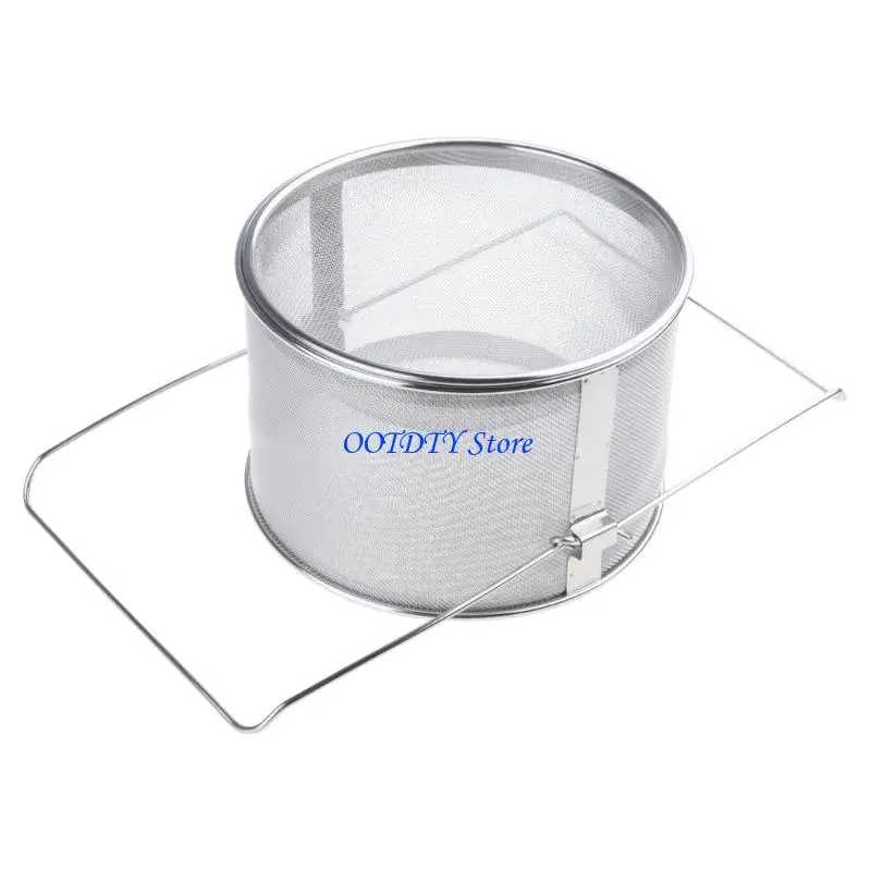 367A Stainless Steel Beekeeping Tool Double Filter Honeys Purification Durable Construction