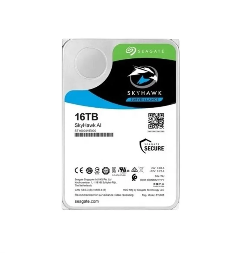 Original,Server hard disk ST16000VE002 16tb 7200rpm Sata 6gbps 256mb Buffer 512e 3.5inch Hard Disk Drive