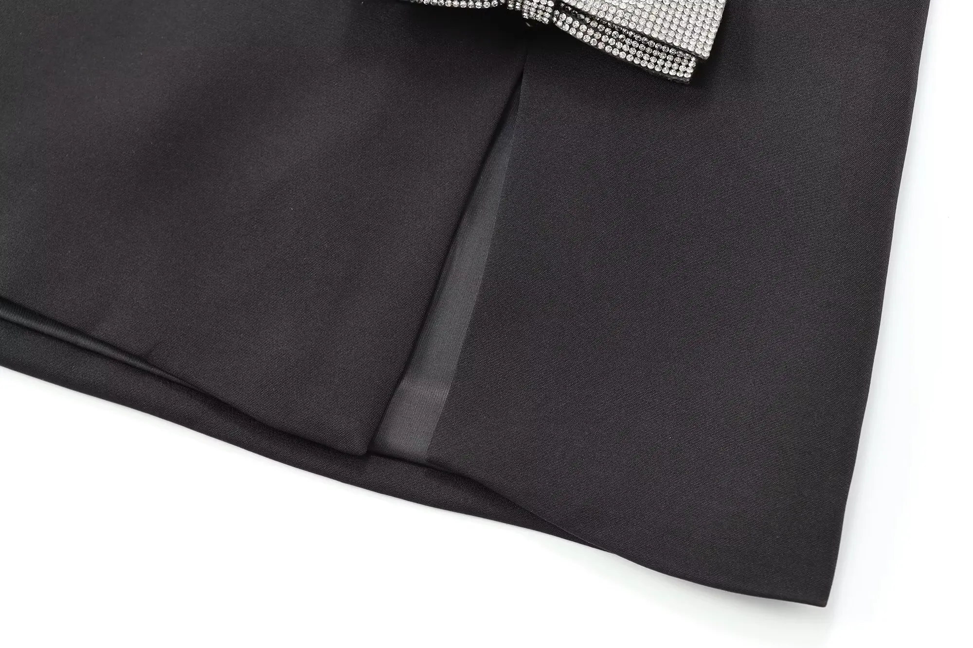 Faionable Casual Knot Rock Damenbekleidung Vielseitige niedrige Taille Polyesterfaser Busin Scene Slim Fit