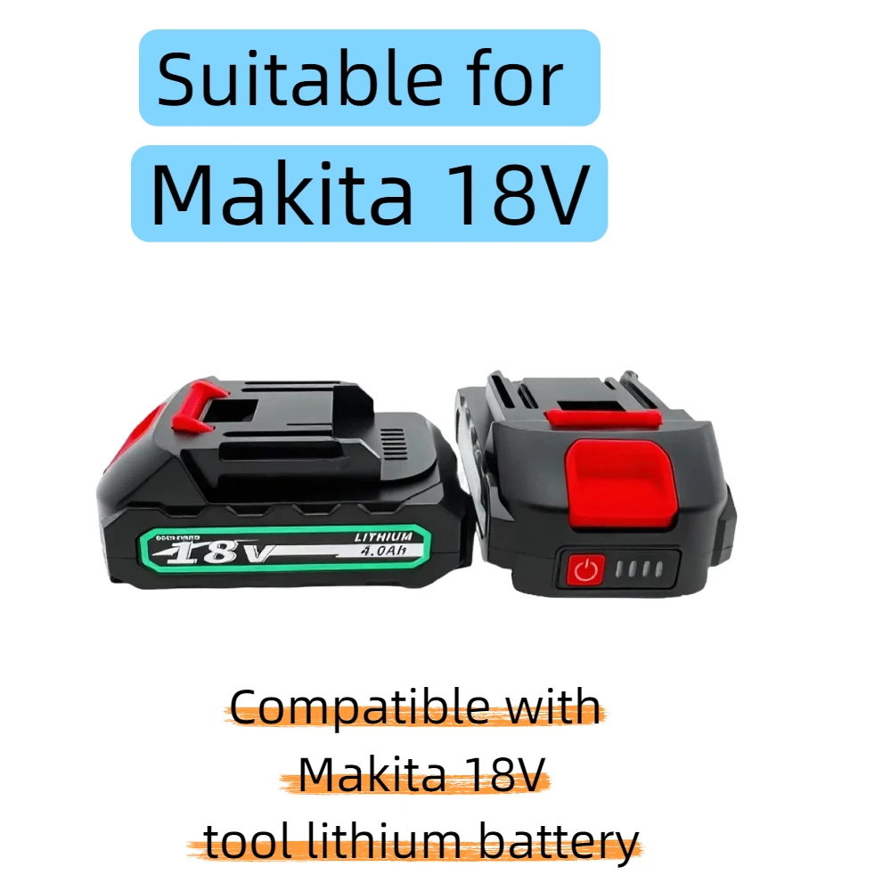 بطارية ليثيوم 2025 للأدوات الكهربائية، مناسبة للمفتاح الكهربائي ماكيتا، المثقاب الكهربائي، بطارية قابلة للشحن 18 فولت BL1830B #4