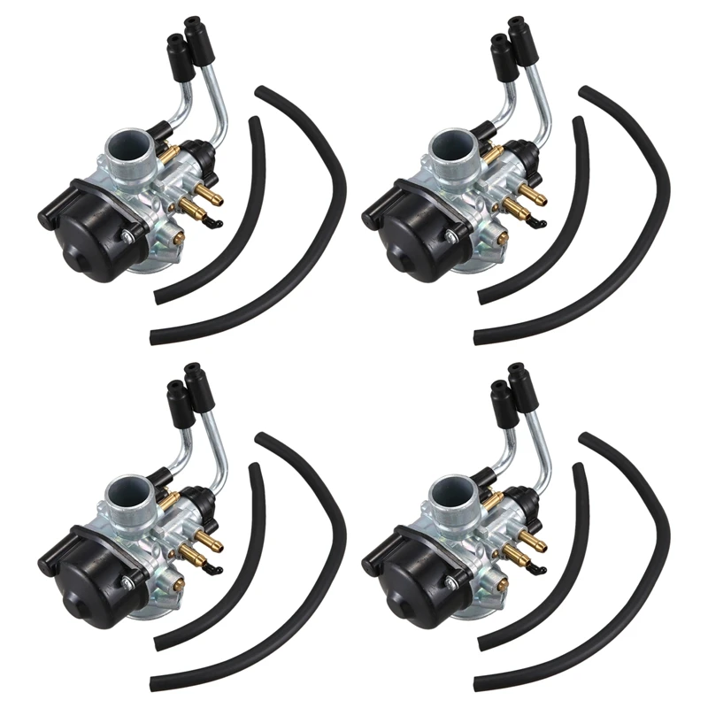 4X For PHVA17 17.5 Dellorto 17Mm Replacement Carburetor For Aerox 50/ Minarelli PHBN-17.5Mm Style 2 Stroke Carburetor