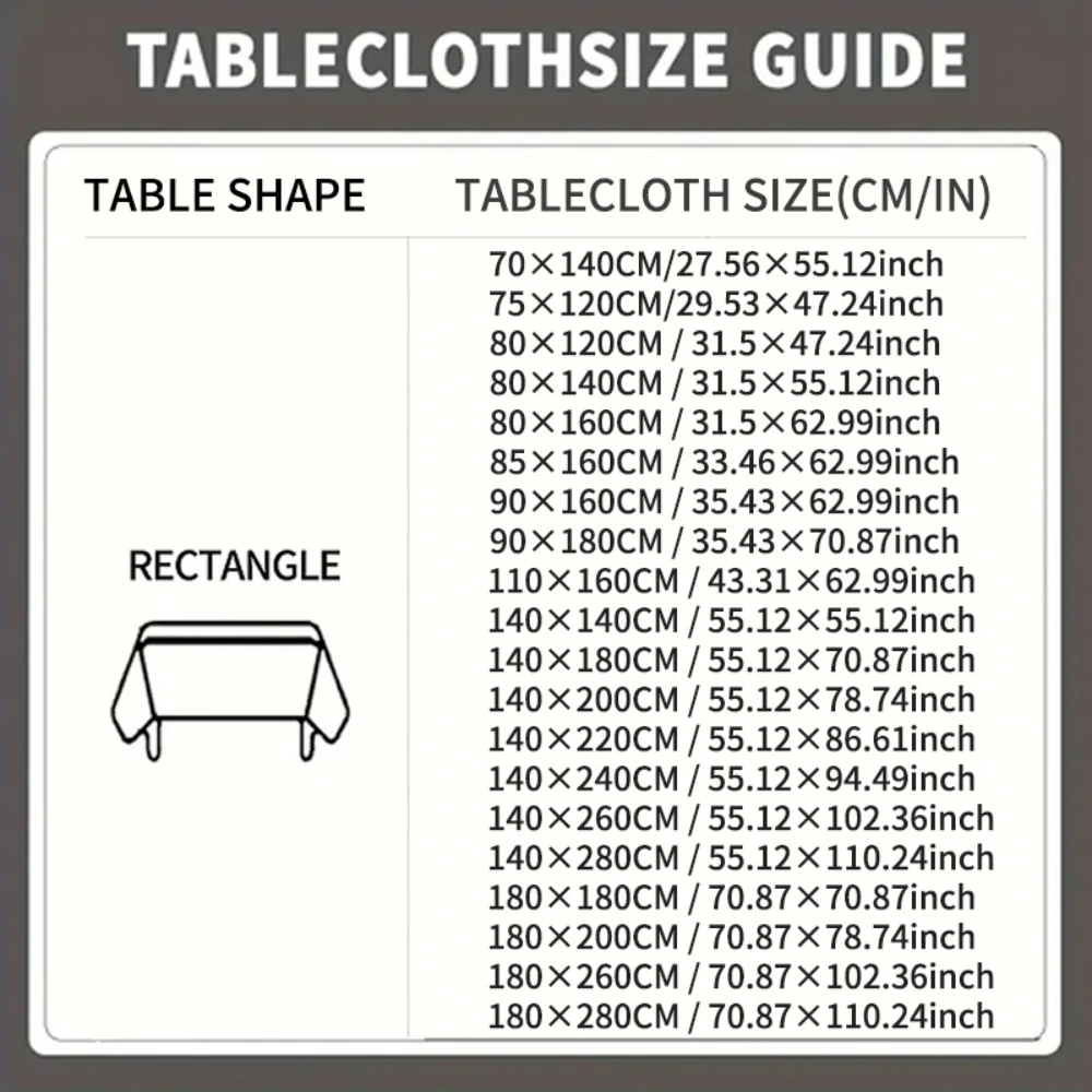 Transparent tablecloth, table mat protective film, PVC heat-resistant, waterproof, scratch resistant, oil resistant 1PC