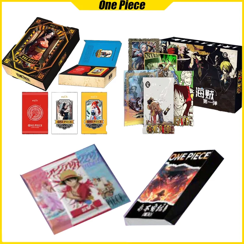 OULEKA JUNKA CHENKA Carte One Piece Collezione Anime Carte Mistery Box Gioco da tavolo Giocattoli Regali di compleanno per ragazzi e ragazze