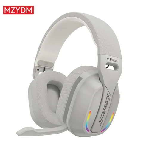 Imagen 1 del producto MZYDM-auriculares intrauditivos Bluetooth 5,4, inalámbricos, estéreo, para videojuegos, B500, micrófono incorporado, luz RGB, baja latencia, para PC