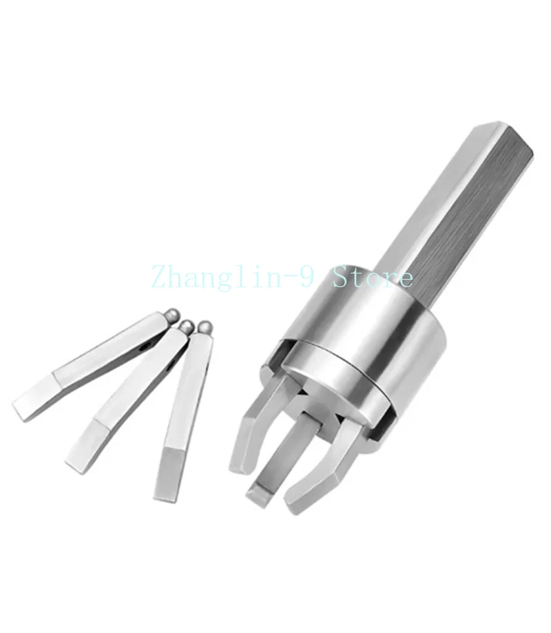 Imagem -03 - Três Garras Puxador Trasmo16 20 25 32 mm Barra Redonda Quadrada Automática Mandíbulas Cnc Tornos Back-pull Extractor para Torno Ferramenta de Desenho