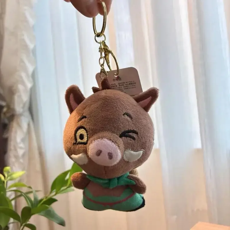 かわいい朗朗山リトルモンスターPP綿入りぬいぐるみキーホルダーペンダントバックパック吊り飾り