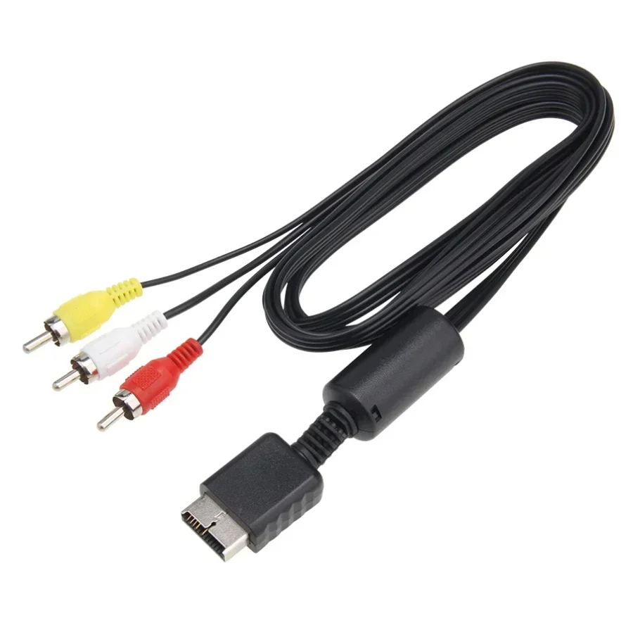 

20pcs 6FT Component Audio Video AV Cable Cord Wire to 3 RCA TV Lead For SONY PS2 PS3 Console