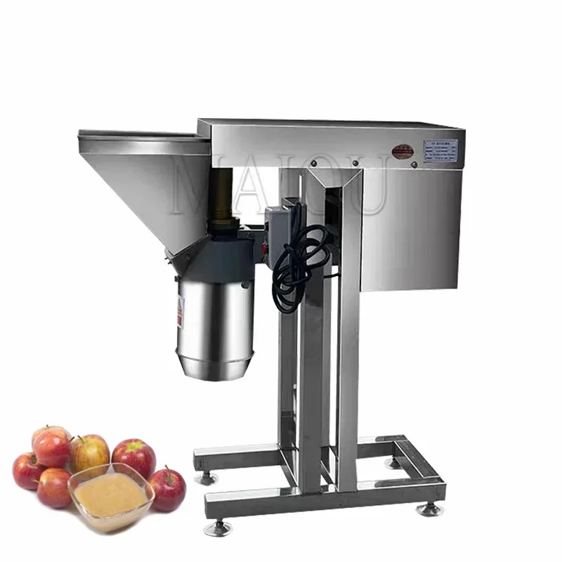 صانع الصلصة الساخنة الثوم معجون الطماطم ماكينة التلقائي بالكامل لب الفاكهة طاحونة كسارة الغذاء الخضار آلة سحق