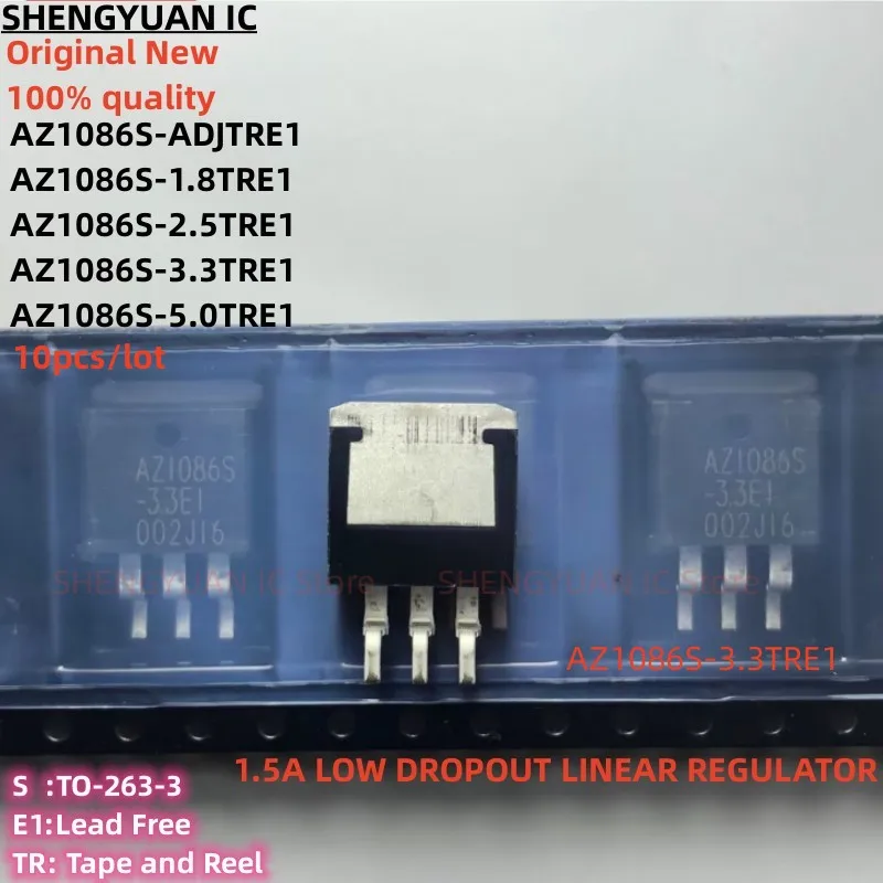 AZ1086S AZ1086S-3.3TRE1 AZ1086S-3.3 AZ1086S-3.3E1 AZ1086S-1.8TRE1 AZ1086S-1.8 AZ1086S-ADJTRE1 AZ1086S-ADJ AZ1086S-5.0TRE1 new