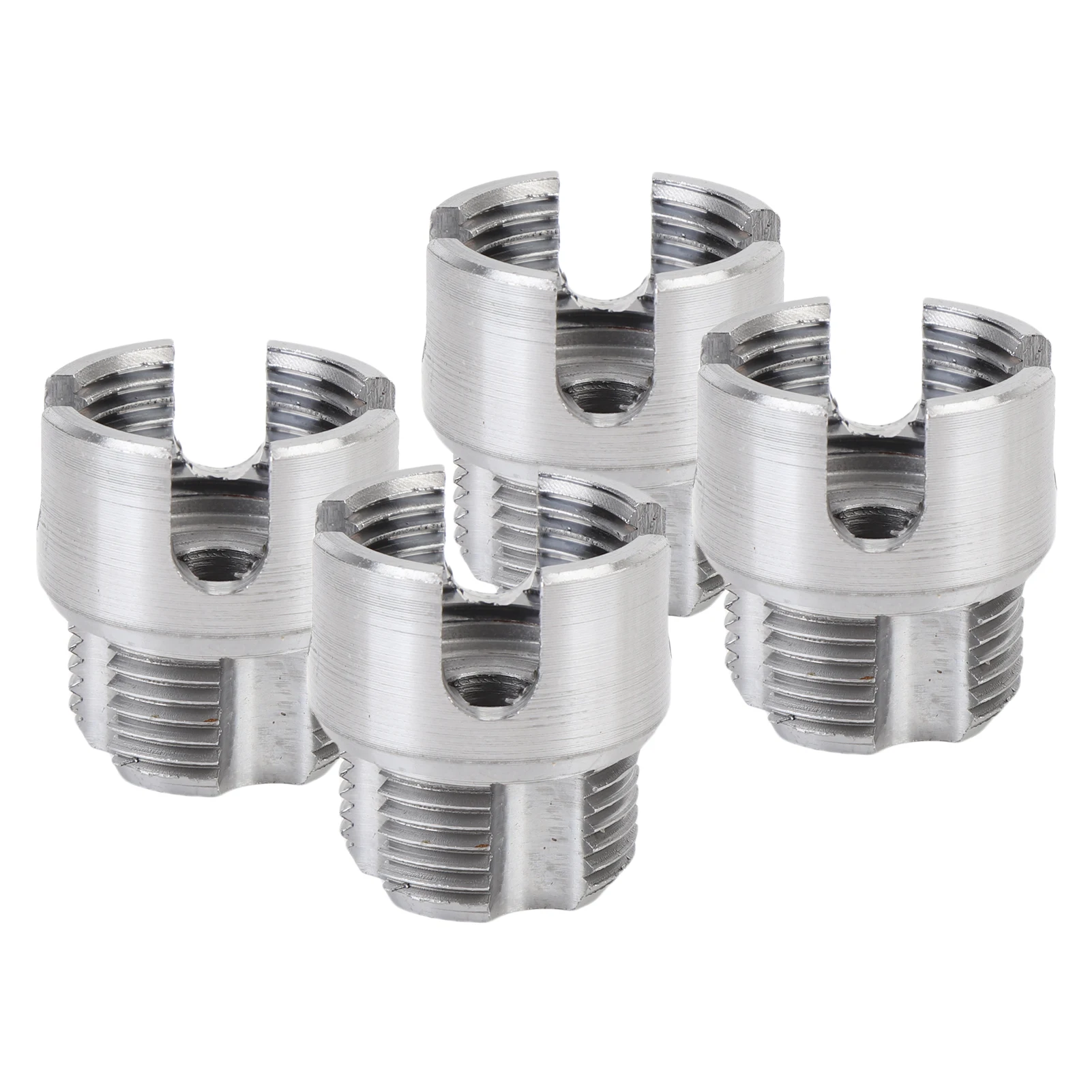 Plastic Pipe Threading Tool Rugged Multifunctional Portable PVC Pipe Threader 4 Set High Hardness Alloy Steel for Home Repairs