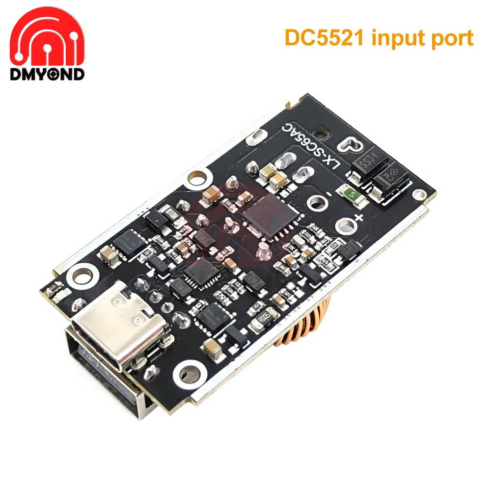 65W Fast Charging Converter Board USB Interface QC2.0 QC3.0 QC4.0 Output Protocol Fast Protocol FCP SCP HSCPV00C/DASH/WARP