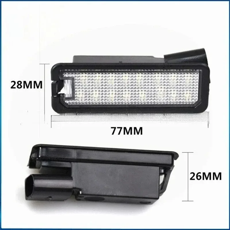 

New for 2PCS LED Number License Plate Lights Assembly