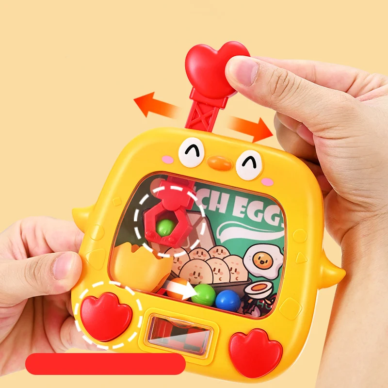 Creative Mini Claw Machine Ball Chicken Catcher Interactive Toys Children's Claw Machine Catching Grabbing Capsule Machine