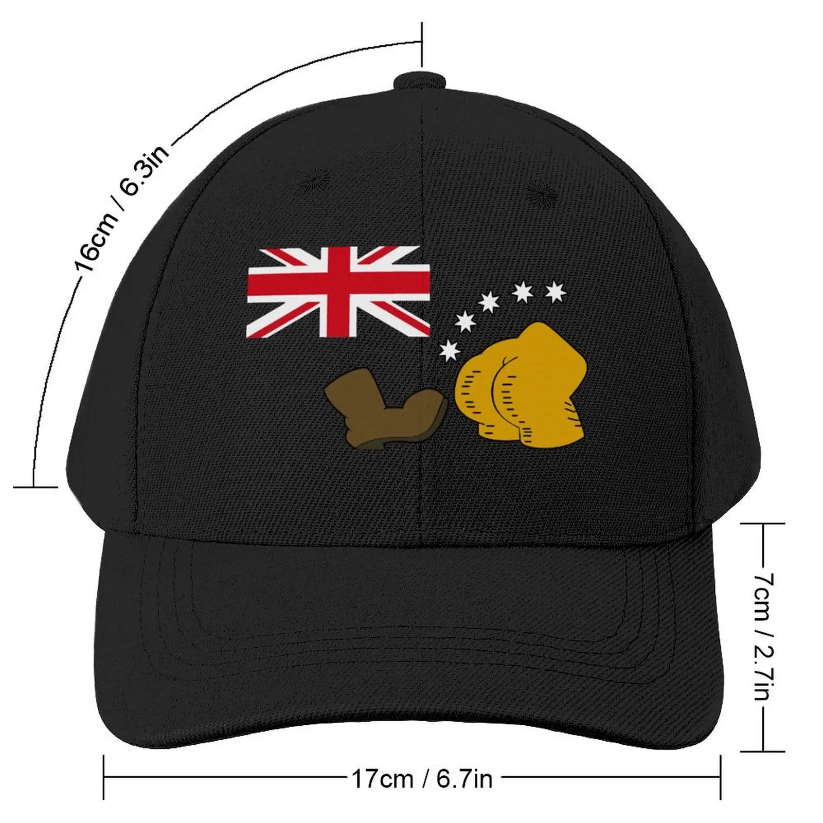 Australia Flag Baseball Cap western Hat Sunhat Hat Man Luxury Men Hats Women's