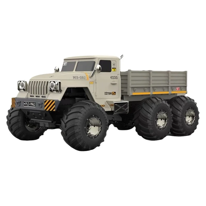 Sulong New In Stock Rc Cars 6081 1:10 Scale Military Six-Wheel 4wd Heavy Transport Off-Road Electric Truck Model - Image 6