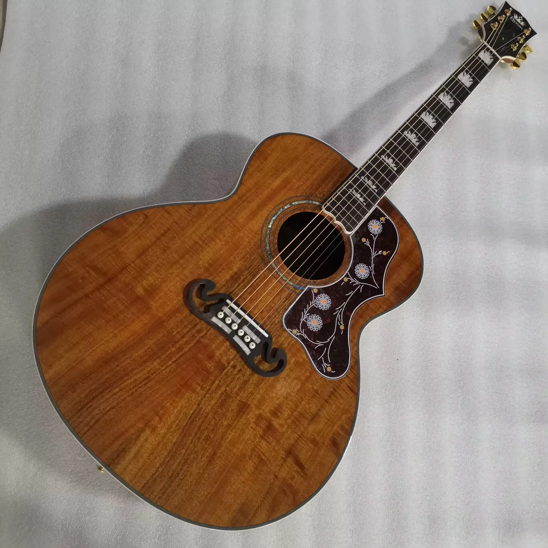 SJ200 standard koa acoustic electric guitar 43 inches professional jumbo koa Custom Shop guitar