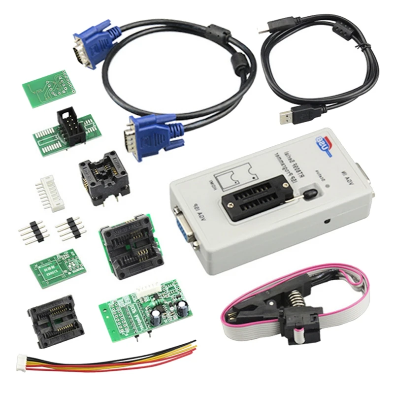 

RT809F LCD High-Speed ISP USB Programmer Kit BIOS Burner Intelligent Read-Write Program RT809F Programmer