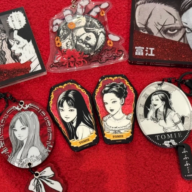 

Hot Anime Runji Ito Fanatical Alien Night Light Series High Quality Badge Blind Box Fujiang Double One Anime Peripheral Bar Gift