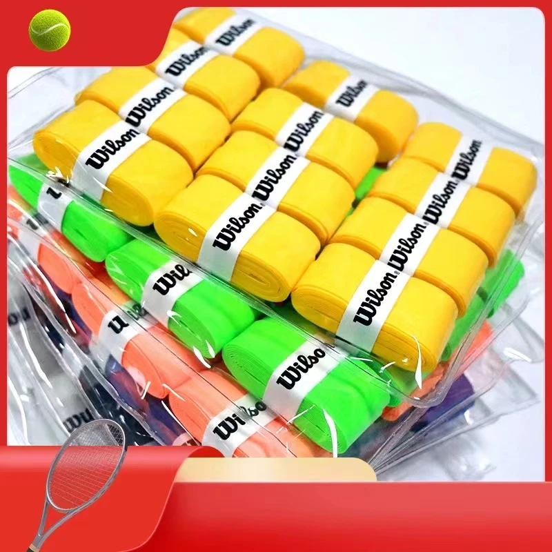 36/24/PCS Genuine Wilson Tennis Rackets Hand Glue Sweatband Adhesive/Dry Bar Tape Fishing Rod Bar Tape Badminton Bar Tape Anti-S