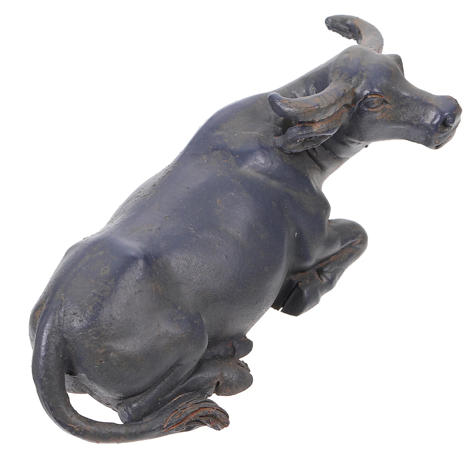 

1Pcs Micro Landscape Adornment Calf Desktop Ornament Resin Crafts Vivid Mini Farm Decoration Micro Landscape Adornment