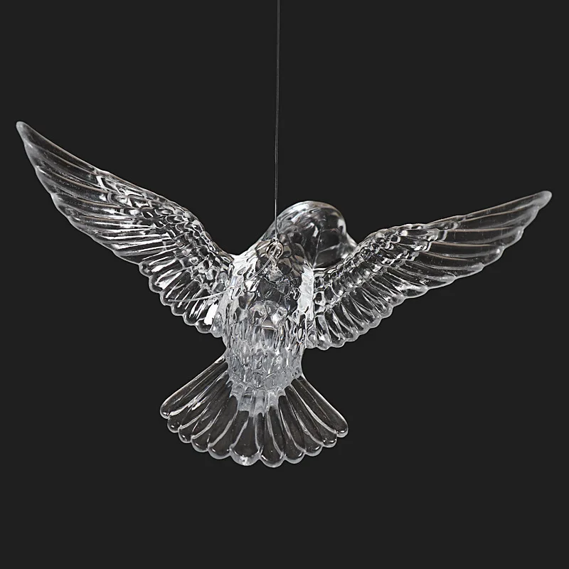 Wedding Acrylic Transparent Bird Crystal Hummingbird Wedding Ceiling Ceiling Lighting Festival Party Supplies