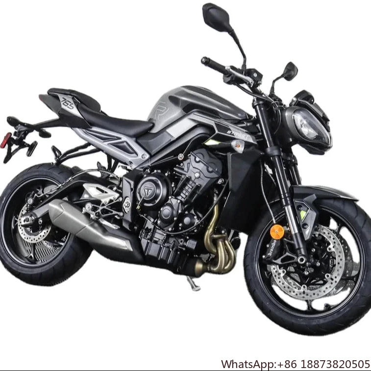 

BEST SELLING 2024 Triumph Street Triple 765 R Crystal White READY TO BE SHIP