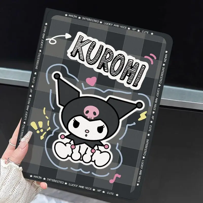 

Fashion Cute Cartoon Kuromi Case For Redmi Pad SE Pad Pro 12.1 Inch Xiaomi Pad 7 7Pro 5 5Pro 6 6SPro TPU Tablet Protective Cover
