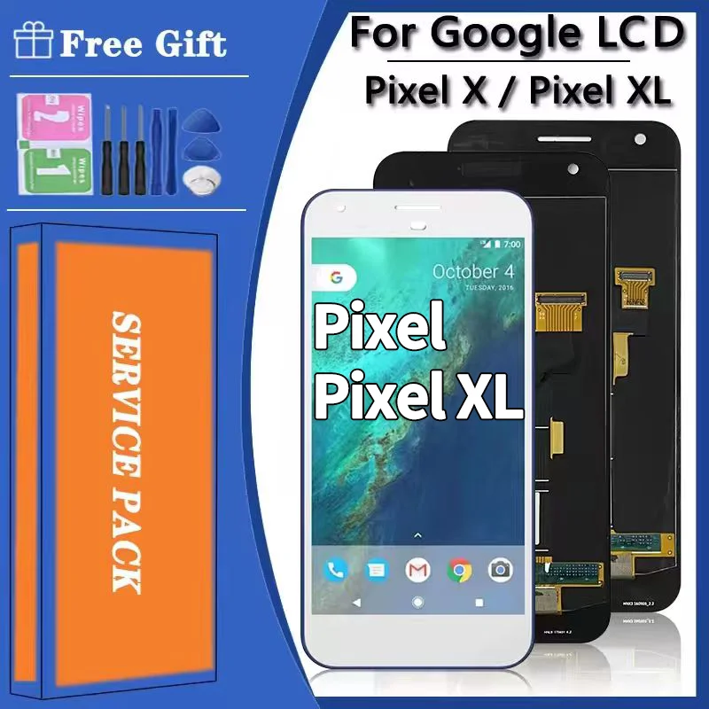 Super AMOLED For HTC Nexus S1 Google Pixel 1 LCD Display Touch Screen Digitizer Assembly For Nexus M1 Google Pixel XL PixelXL