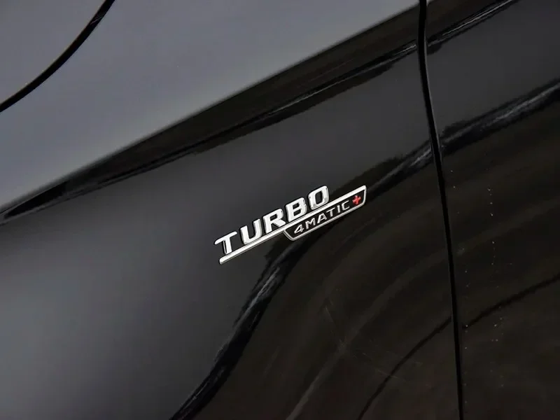 ثلاثية الأبعاد ABS سيارة درابزين شارة لمرسيدس بنز CLA45 GLA45 X156 A45 C117 X247 GLE53 توربو AMG 4MATIC شعار ملصق الشعار اكسسوارات