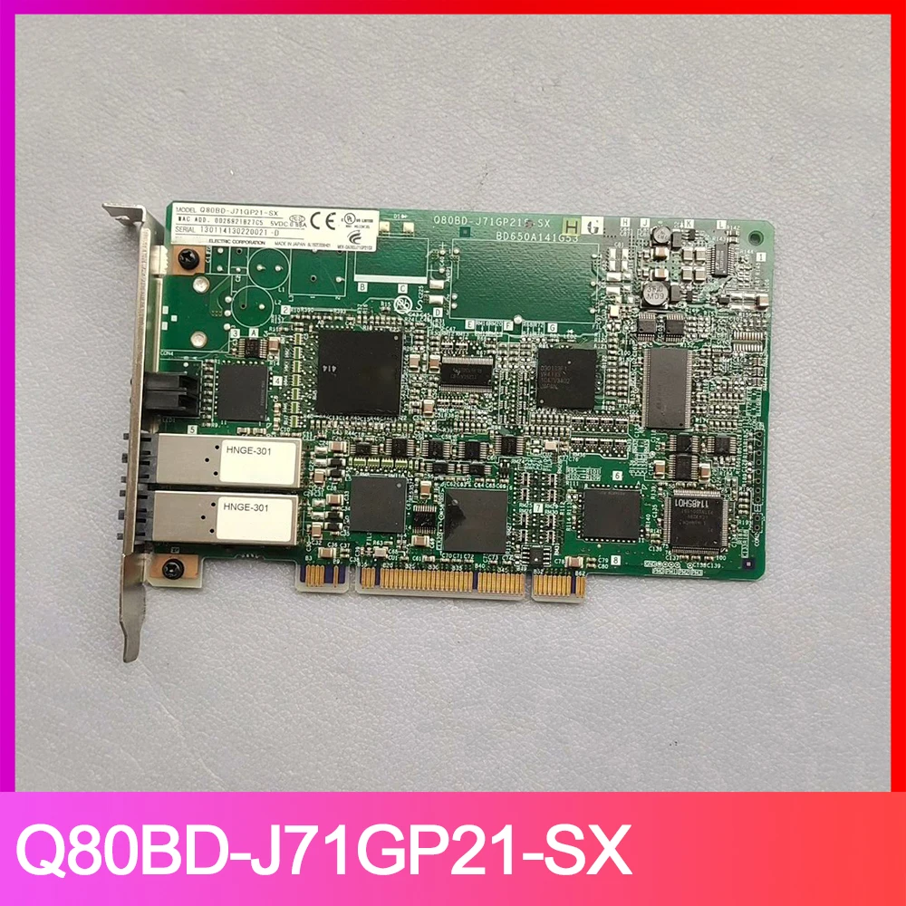 

Плата оптоволоконной связи Q80BD-J71GP21-SX