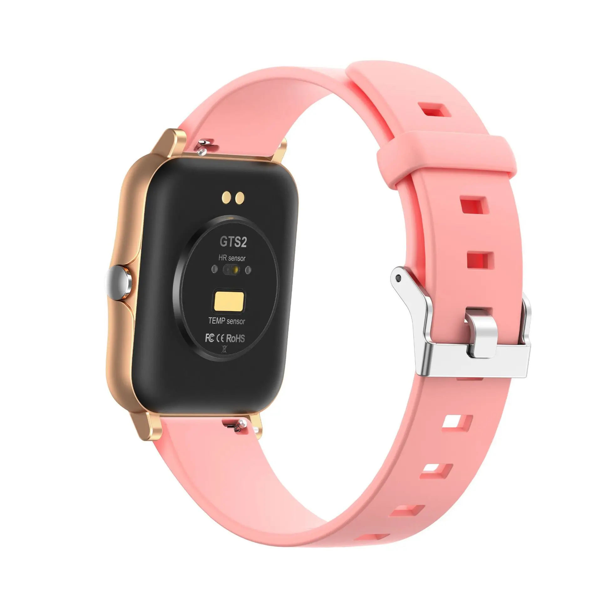 Versão global gts2 smartwatch cor display monitor de sono freqüência cardíaca oxigênio no sangue natação à prova dwaterproof água relógio inteligente 1.7 polegada