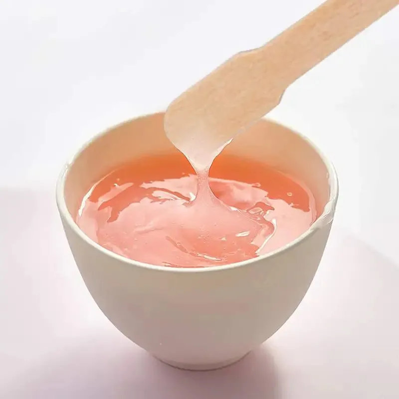 100 قطعة من أعواد الشمع الخشبية - للوجه والحواجب |   إزالة الشعر اللطيفة |   شرائح شمع السيرا المصنوعة من الخيزران الطبيعي