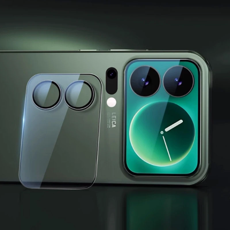 زجاج عدسة الكاميرا المنحني ثلاثي الأبعاد لهاتف Xiaomi 17 Pro Max 17 Pro غطاء كامل لعدسة الكاميرا لهاتف Xiaomi 17Pro زجاج عدسة واقية
