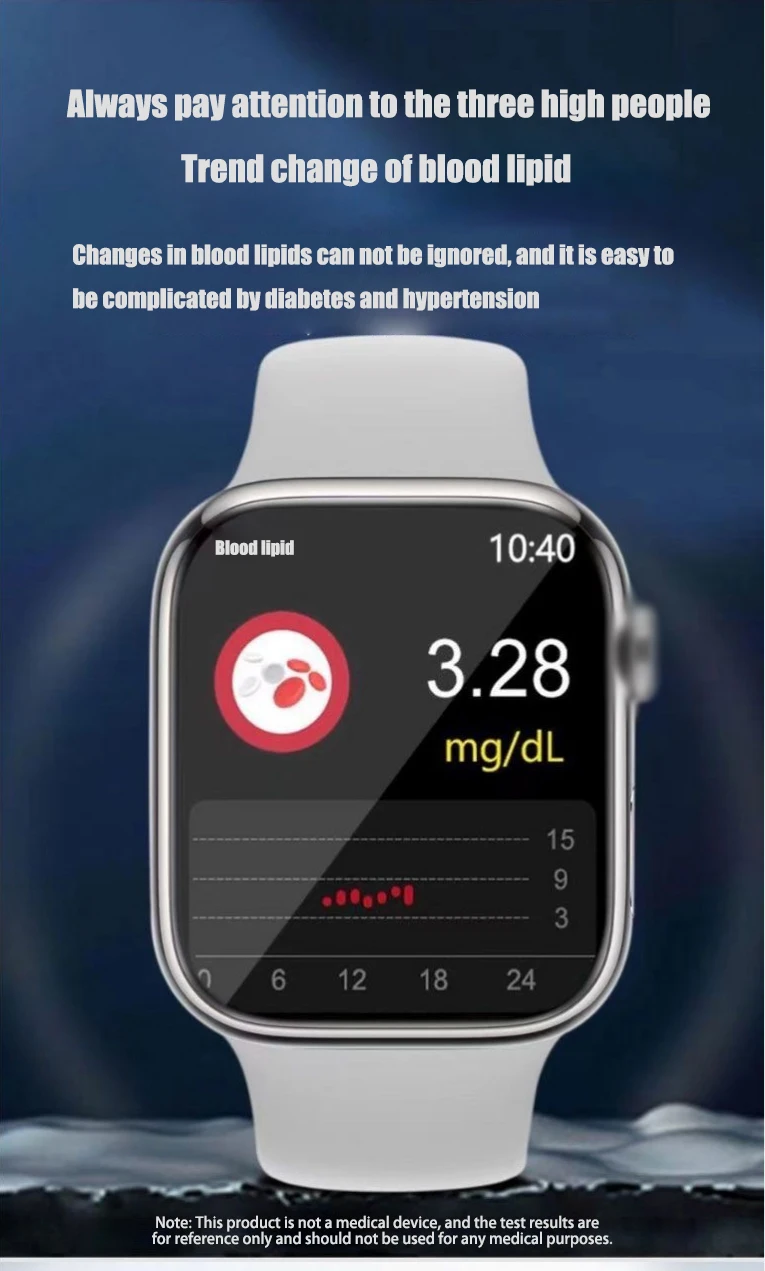 Non-Invasive 24-Hour Health Monitor for Glucose, Blood Pressure, Heart Rate and Sleep Tracking description 4