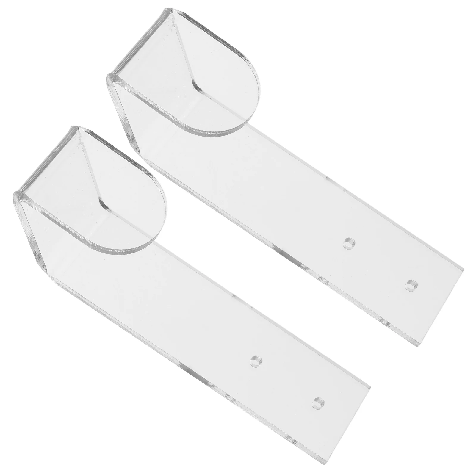 

2pcs Keyboard Wall Mount Holder Clear Stand Riser Storage Rack Gaming Mechanical Stands Universal Compatibility Metal