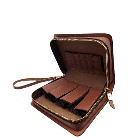 

Omebaige tenor/alto /soprano saxophone clarinet flute head storage bag whistle piece storage box high-grade leather