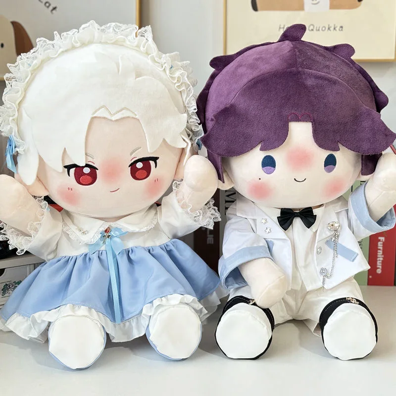 

Janpenese Style Royal General Prince Couples 40cm Plush Doll Doll's Clothes Dolls Accessories Anime 40cm Seated Cotton Doll Gift