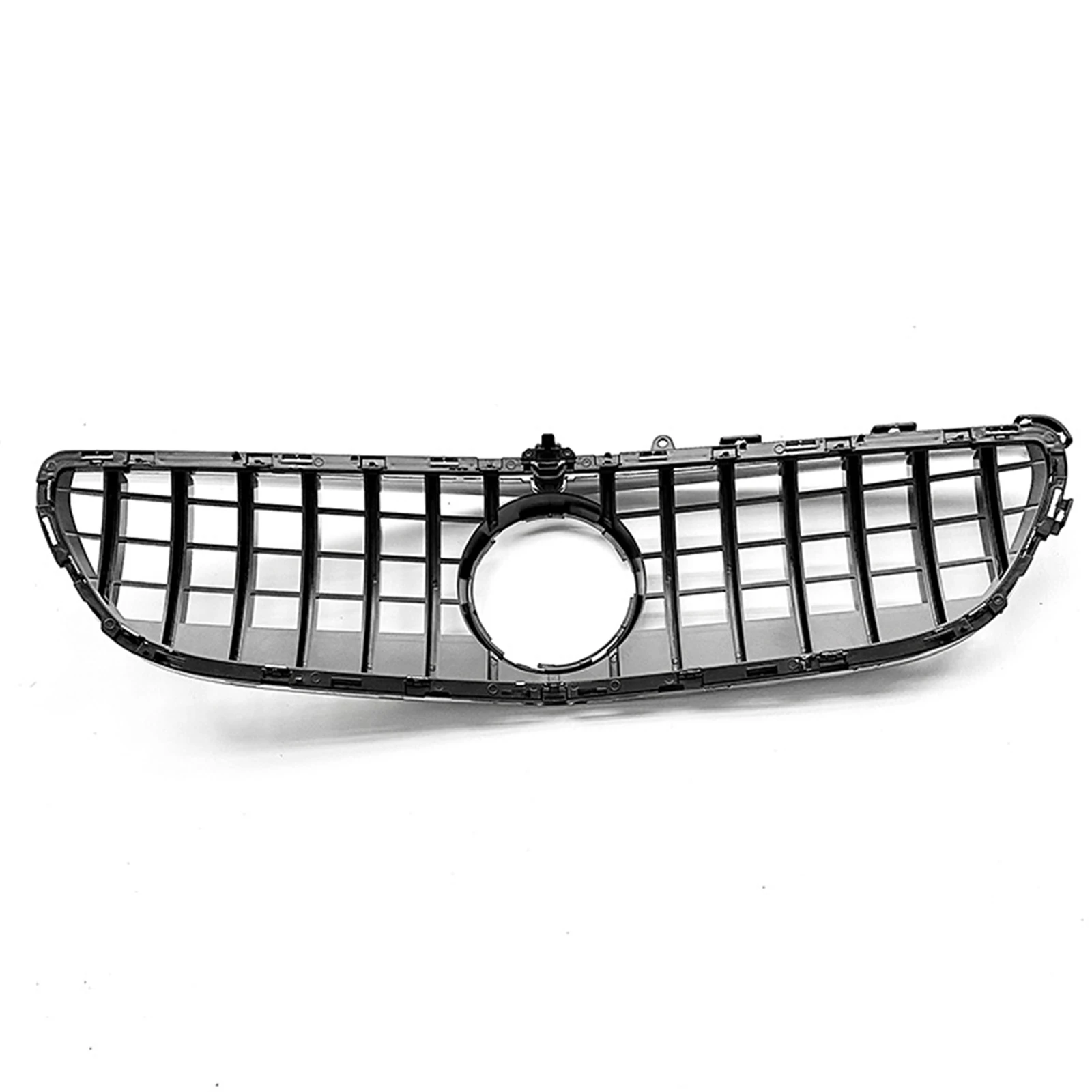 Front Grille Grill For Mercedes Benz W218 CLS Class 2015-2018 CLS260 CLS300 CLS320 CLS350 CLS400 CLS500 Upper Bumper Hood Mesh